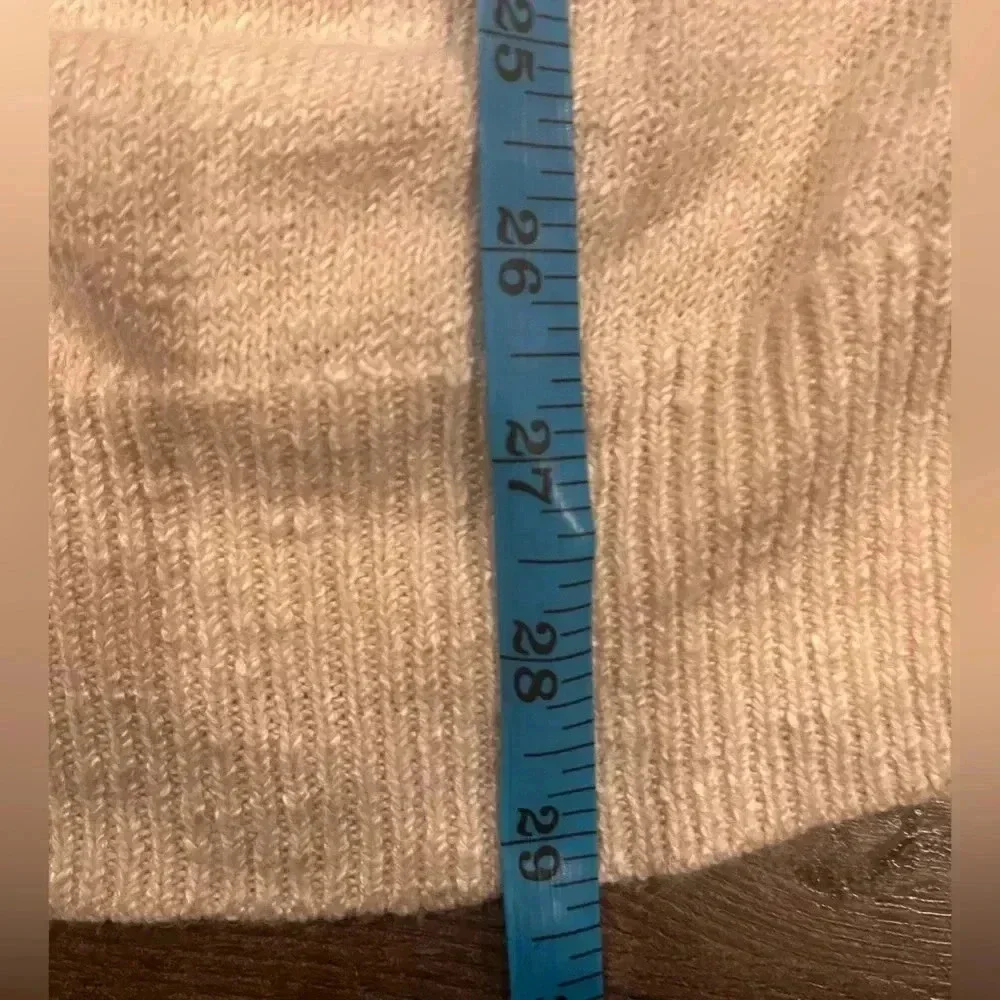 [XL]Banana Republic Linen Blend Short  Sleeve cardigan sweater pockets - Picture 4 of 5